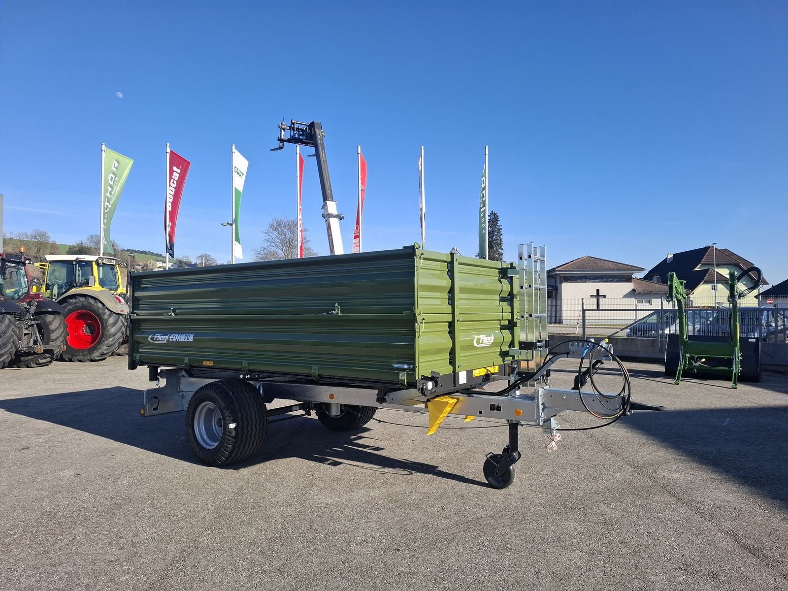 Kipper tipa Fliegl EDK 70, Neumaschine u Saxen (Slika 2)