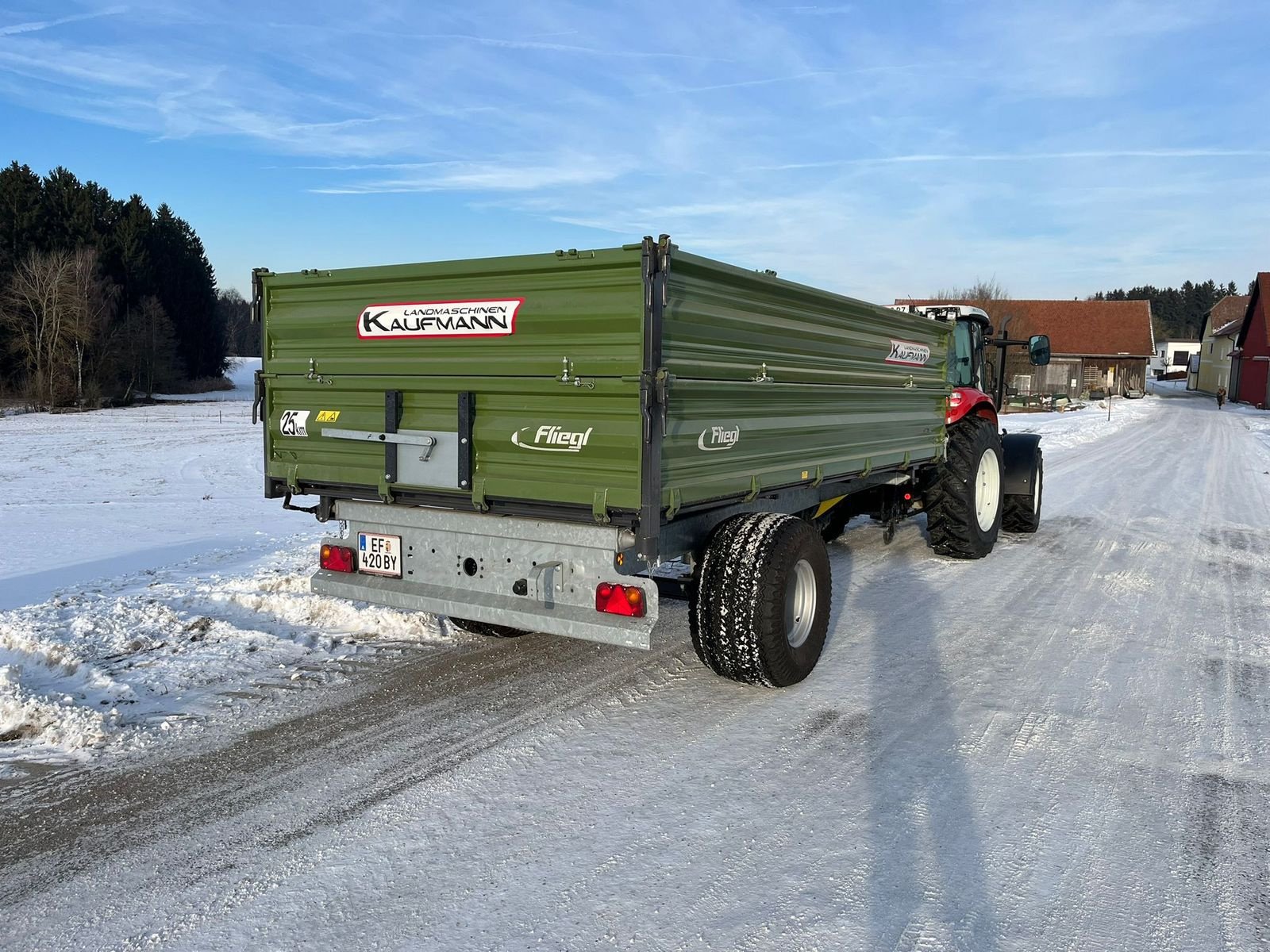 Kipper tipa Fliegl EDK 80, Gebrauchtmaschine u NATTERNBACH (Slika 3)