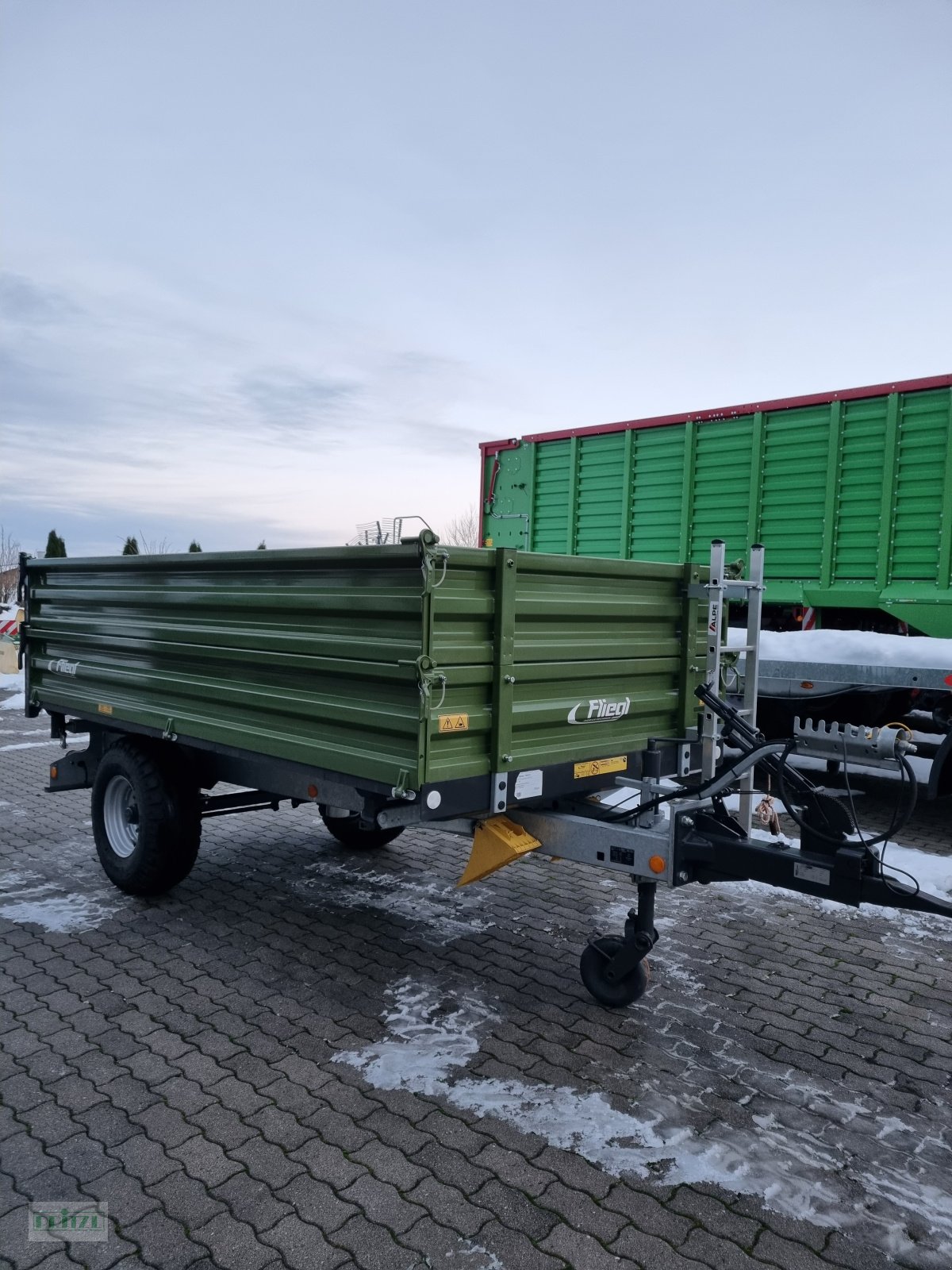 Kipper typu Fliegl EDK50, Gebrauchtmaschine w Bruckmühl (Zdjęcie 4)