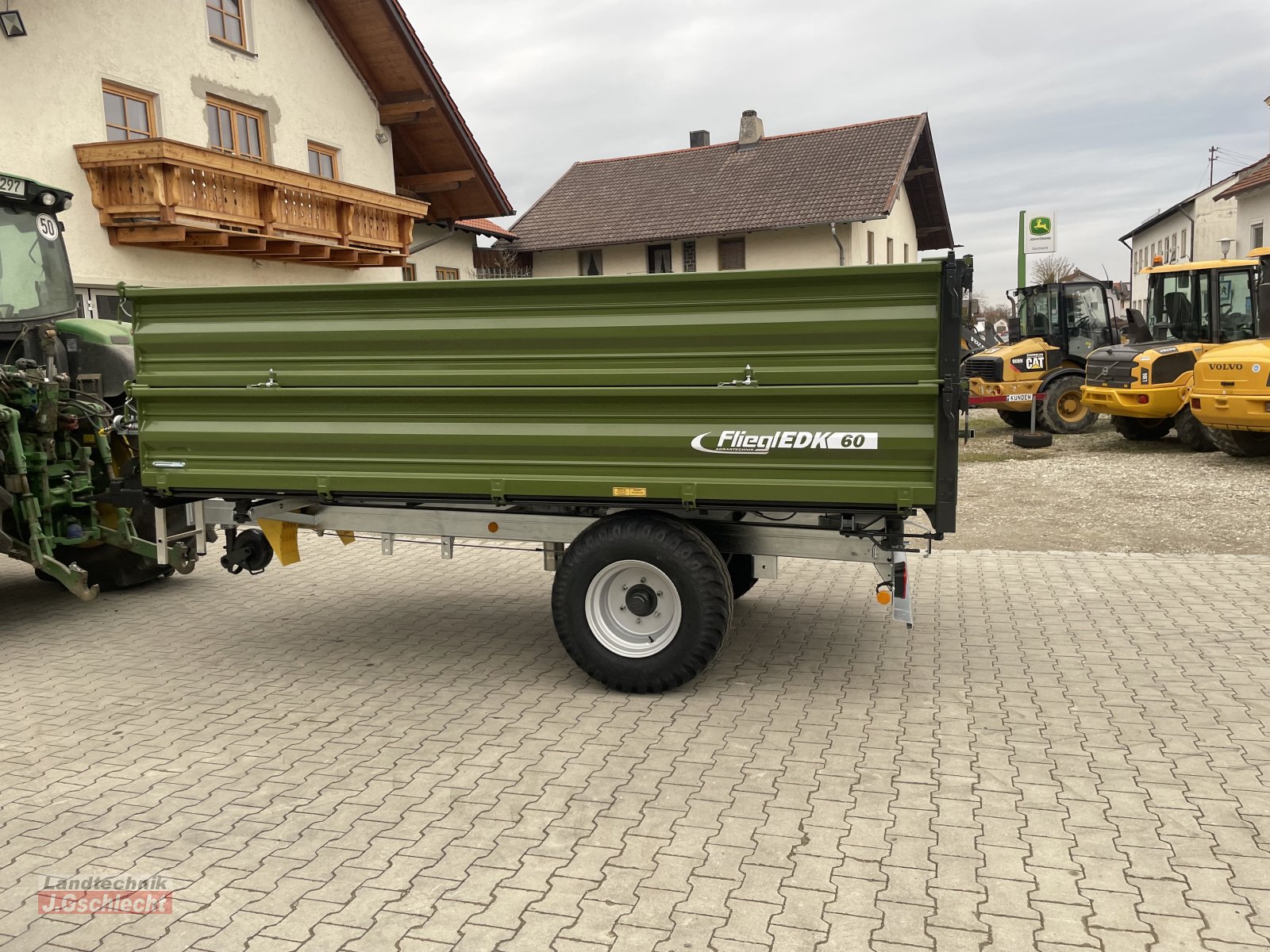 Kipper του τύπου Fliegl EDK60 FOX, Neumaschine σε Mühldorf (Φωτογραφία 2)