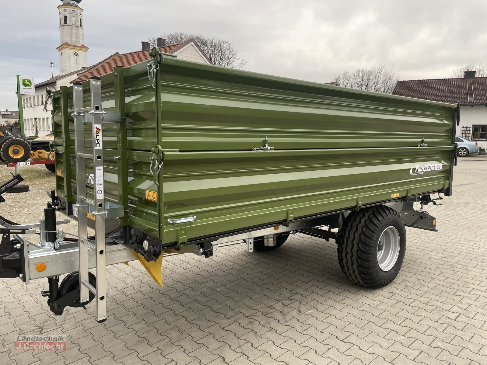 Kipper του τύπου Fliegl EDK60 FOX, Neumaschine σε Mühldorf (Φωτογραφία 3)