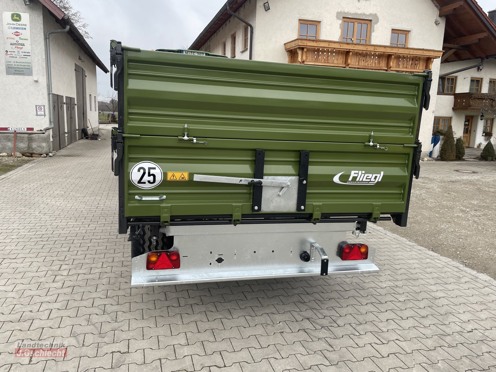 Kipper του τύπου Fliegl EDK60 FOX, Neumaschine σε Mühldorf (Φωτογραφία 7)