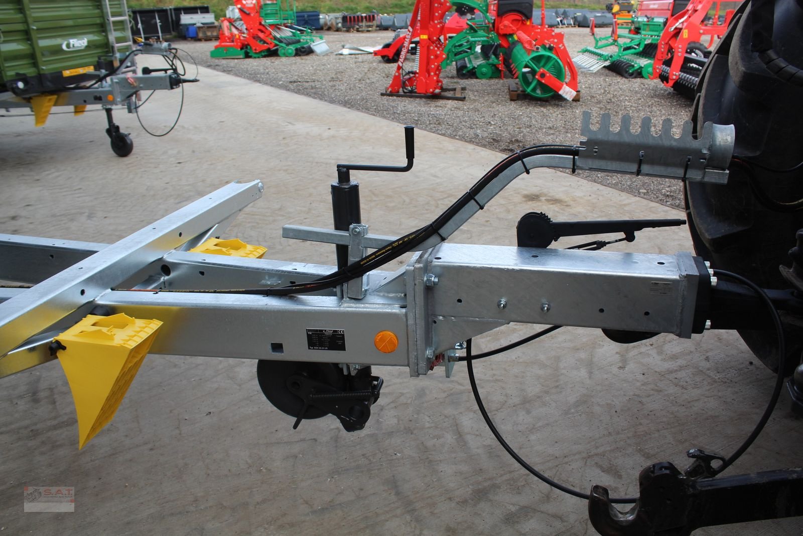 Kipper Türe ait Fliegl Einachs-Dreiseitenkipper EDK 60 FOX, Neumaschine içinde Eberschwang (resim 12)