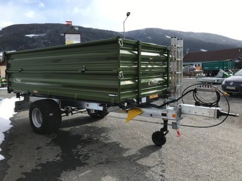 Kipper tip Fliegl Einachs-Dreiseitenkipper EDK 70 Fox 4x2,22m 7to, Neumaschine in Tamsweg (Poză 7)