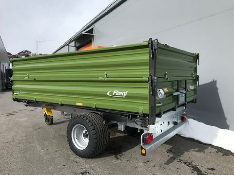 Kipper tip Fliegl Einachs-Dreiseitenkipper EDK 70 Fox 4x2,22m 7to, Neumaschine in Tamsweg (Poză 11)