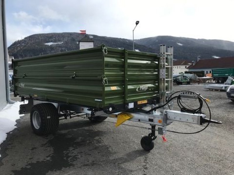 Kipper tip Fliegl Einachs-Dreiseitenkipper EDK 70 Fox 4x2,22m 7to, Neumaschine in Tamsweg (Poză 18)