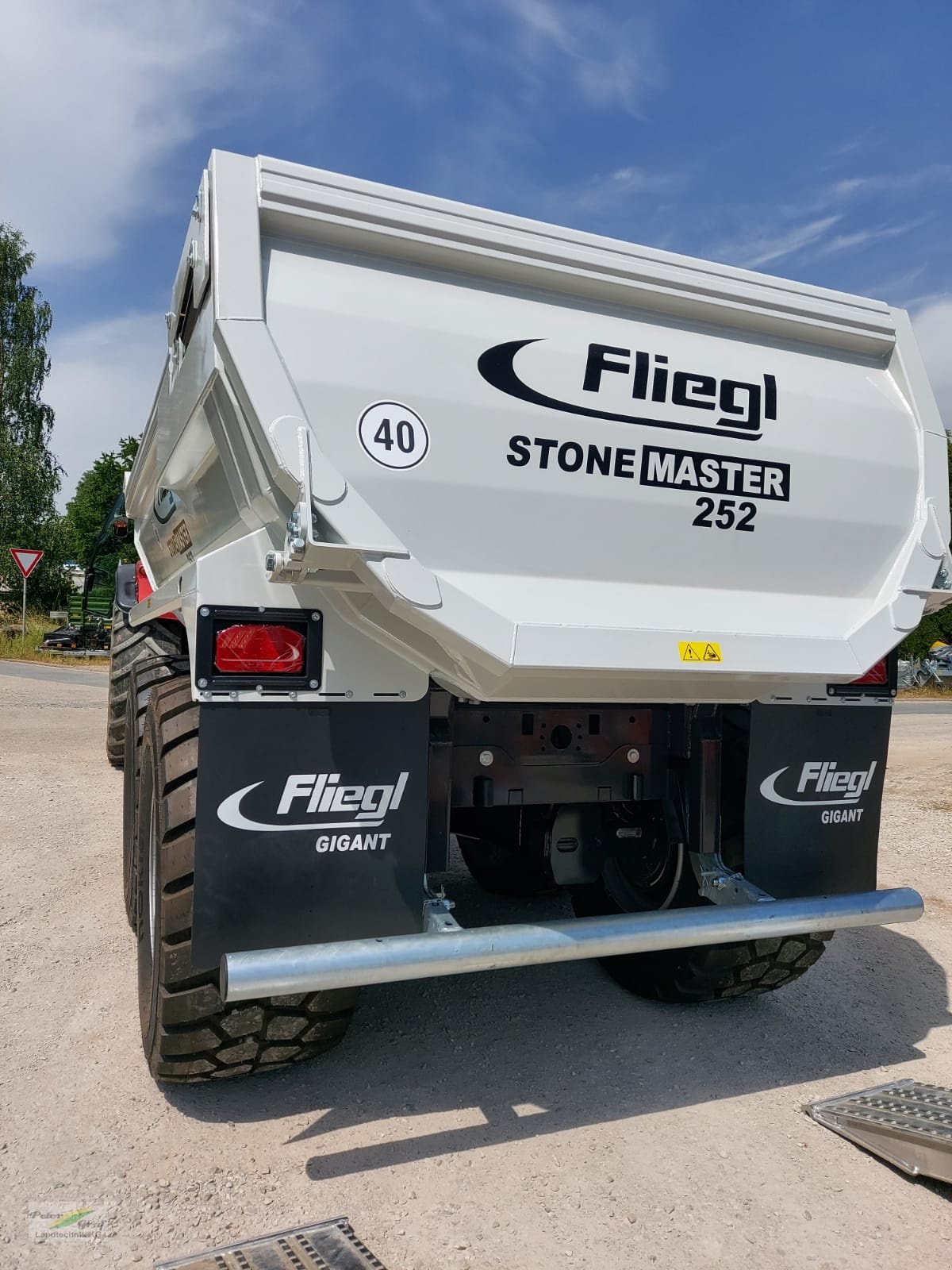 Kipper του τύπου Fliegl Stone-Master 252 Profi Tandem, Neumaschine σε Pegnitz-Bronn (Φωτογραφία 3)