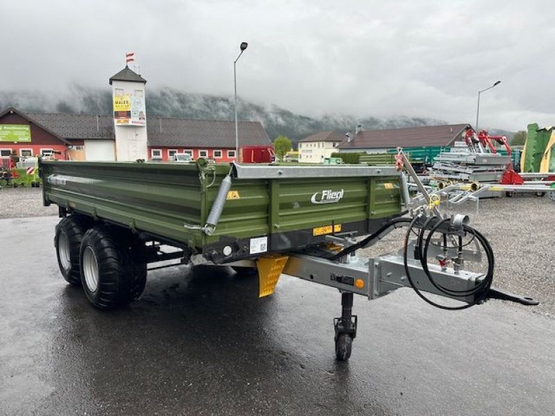 Kipper des Typs Fliegl Tandem-Dreiseitenkipper TDK 80-88 4000mm Brücke, Neumaschine in Tamsweg (Bild 4)