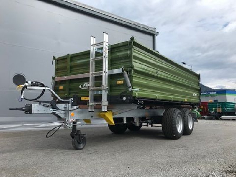 Kipper Türe ait Fliegl Tandem-Dreiseitenkipper TDK 80A-88VR FOX 8to, Neumaschine içinde Tamsweg (resim 2)
