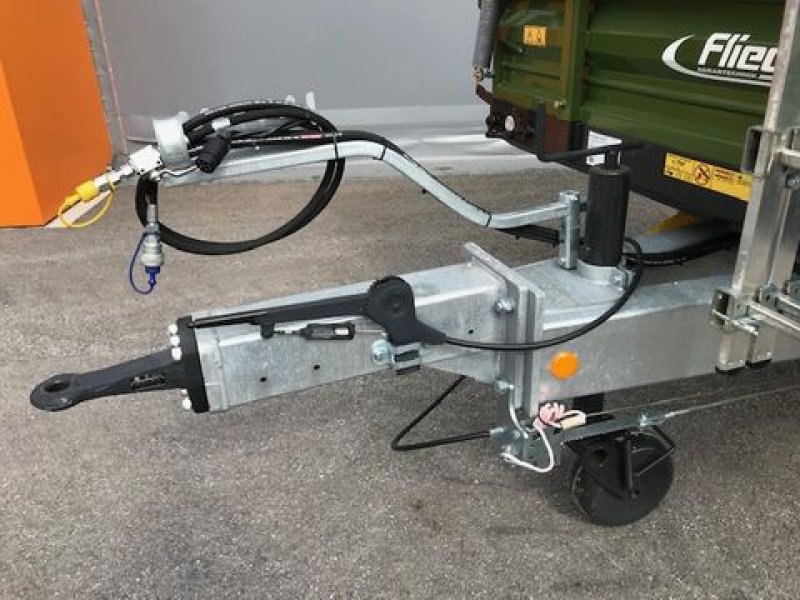 Kipper Türe ait Fliegl Tandem-Dreiseitenkipper TDK 80A-88VR FOX 8to, Neumaschine içinde Tamsweg (resim 12)