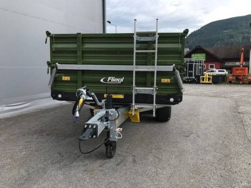 Kipper van het type Fliegl Tandem-Dreiseitenkipper TDK 80A-88VR FOX 8to, Neumaschine in Tamsweg (Foto 3)