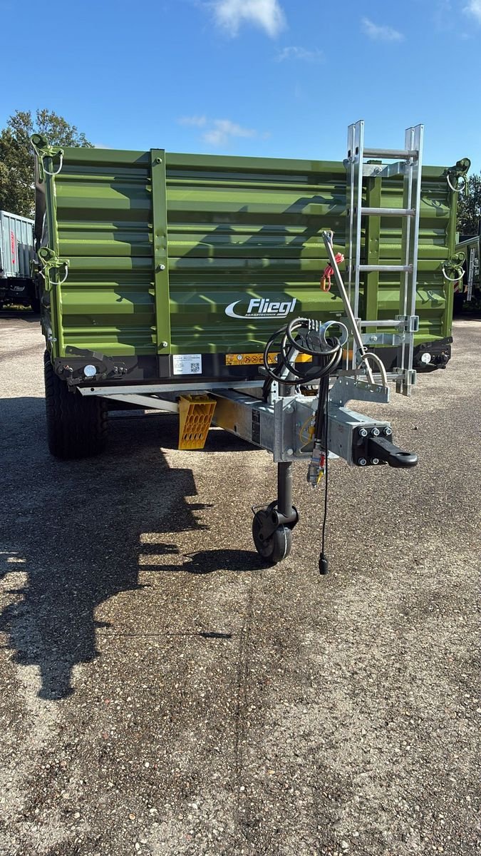 Kipper des Typs Fliegl TDK 100 VR FOX, Neumaschine in Wallern (Bild 4)