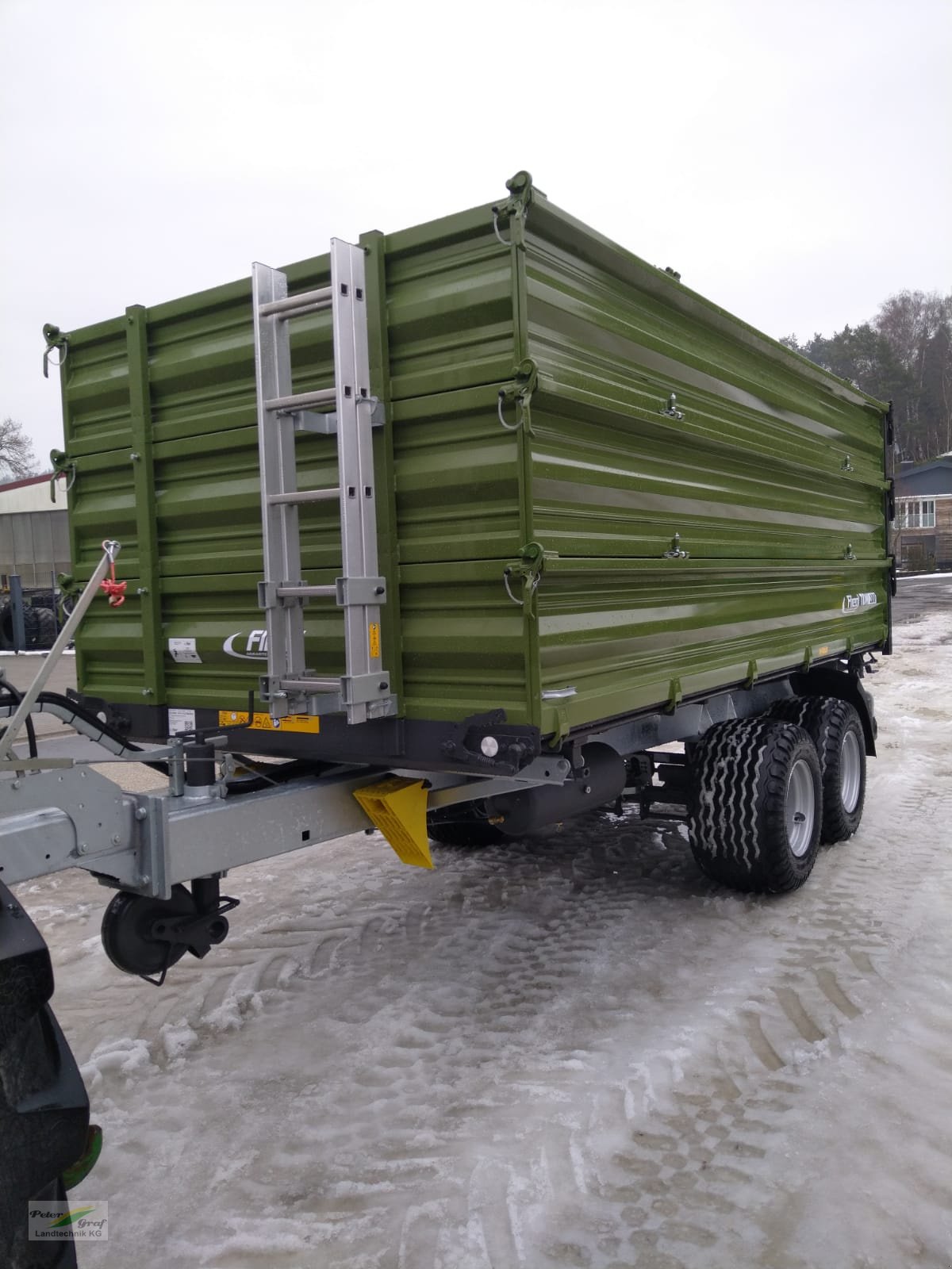 Kipper του τύπου Fliegl TDK 100 VR Fox, Neumaschine σε Pegnitz-Bronn (Φωτογραφία 1)