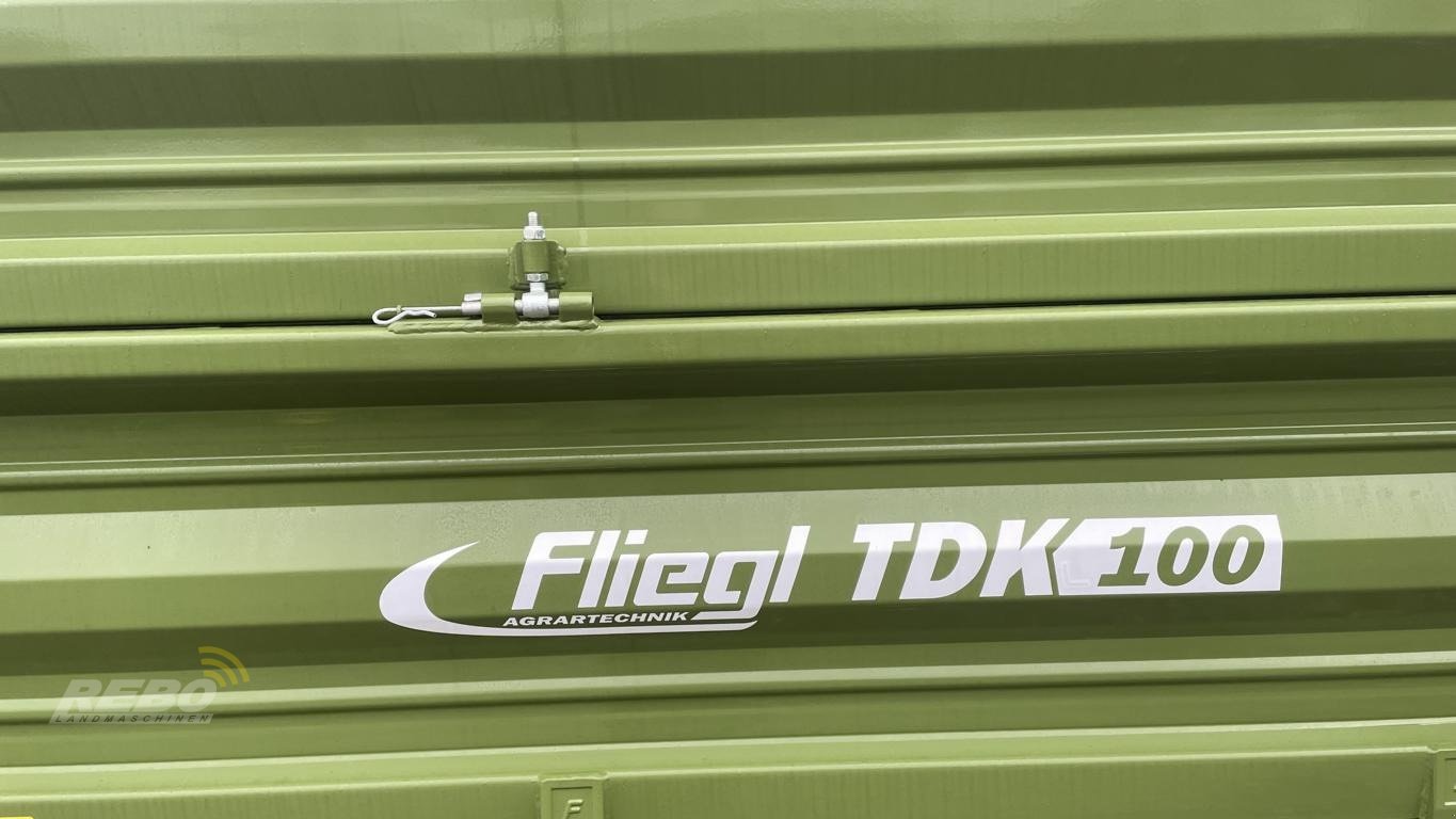 Kipper tip Fliegl TDK 100 VR FOX, Neumaschine in Aurich (Poză 16)