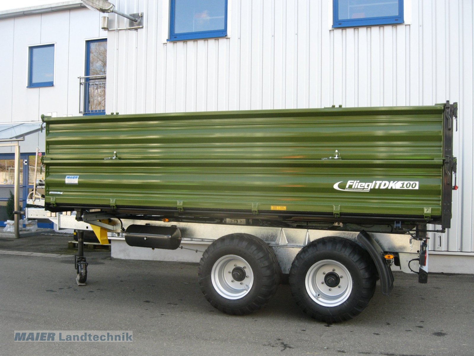 Kipper typu Fliegl TDK 100, Neumaschine w Dieterskirchen (Zdjęcie 1)