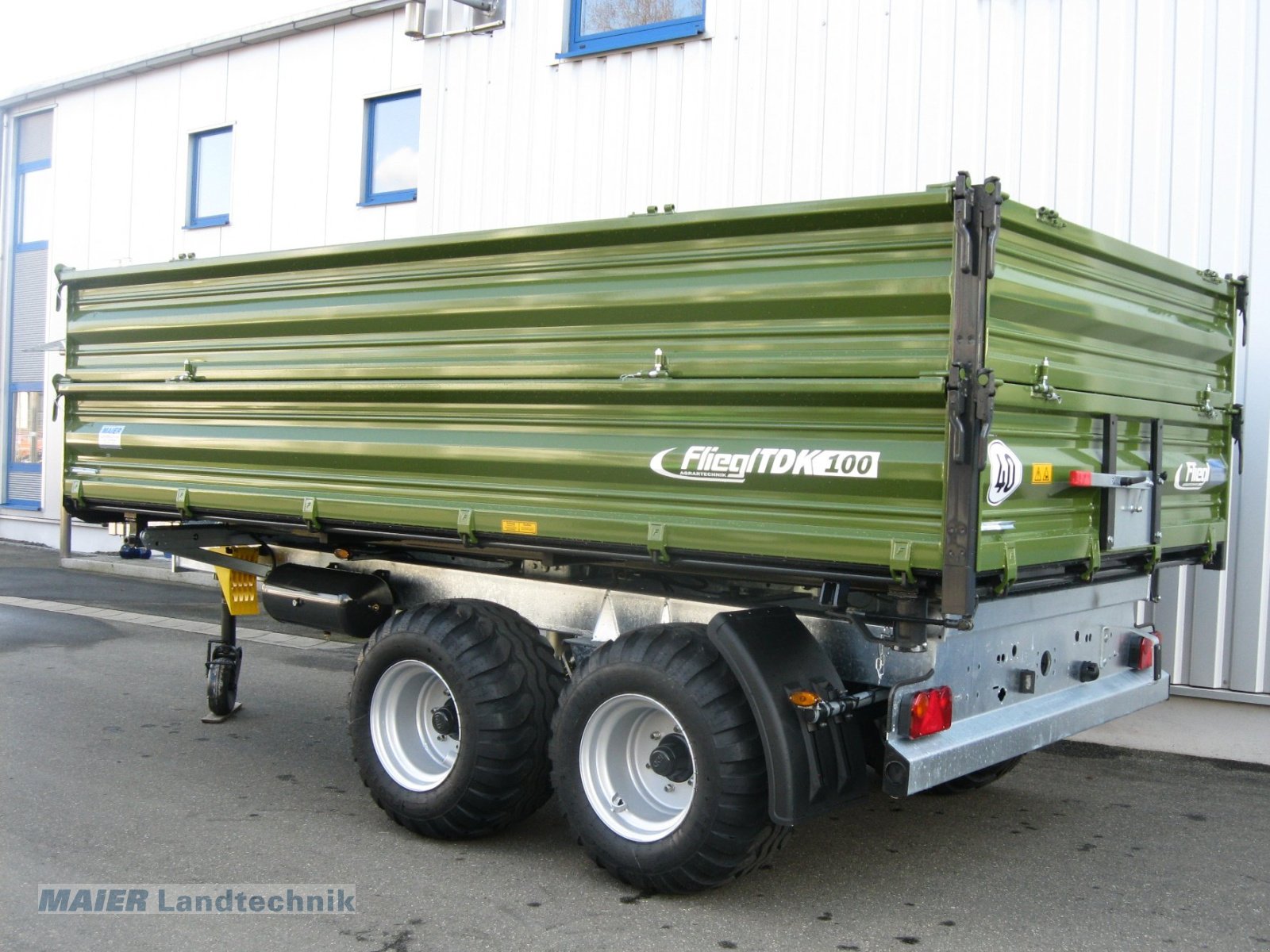 Kipper typu Fliegl TDK 100, Neumaschine w Dieterskirchen (Zdjęcie 2)