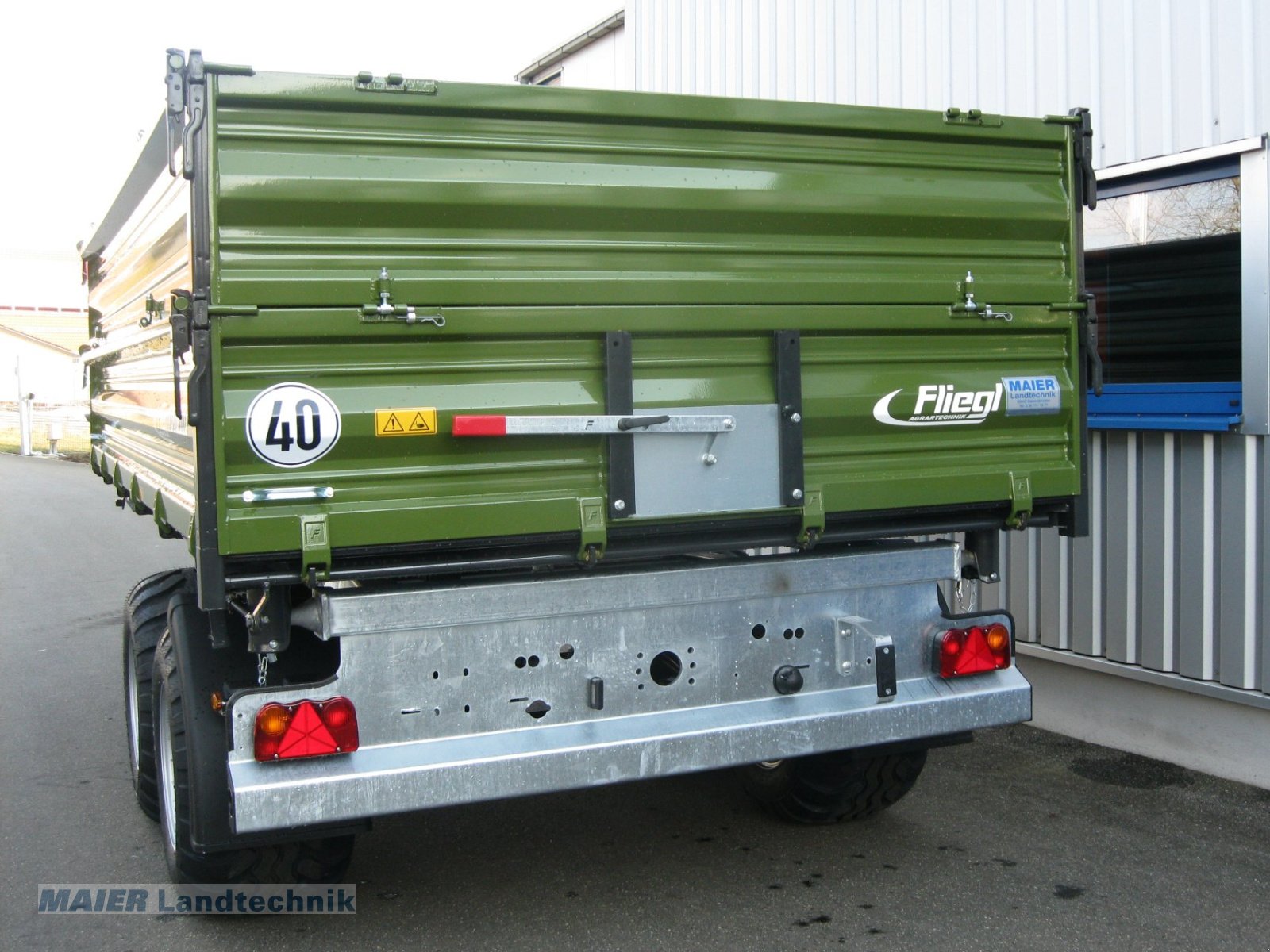Kipper typu Fliegl TDK 100, Neumaschine w Dieterskirchen (Zdjęcie 3)