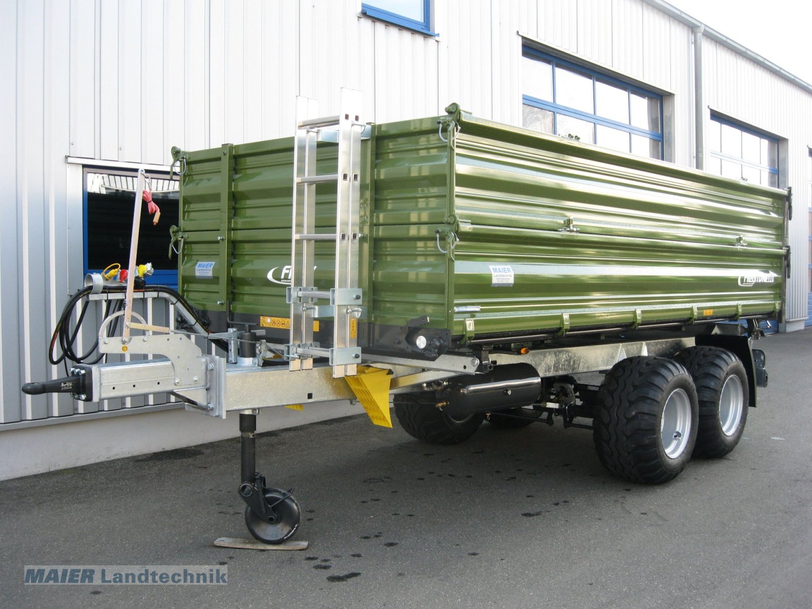 Kipper typu Fliegl TDK 100, Neumaschine w Dieterskirchen (Zdjęcie 4)