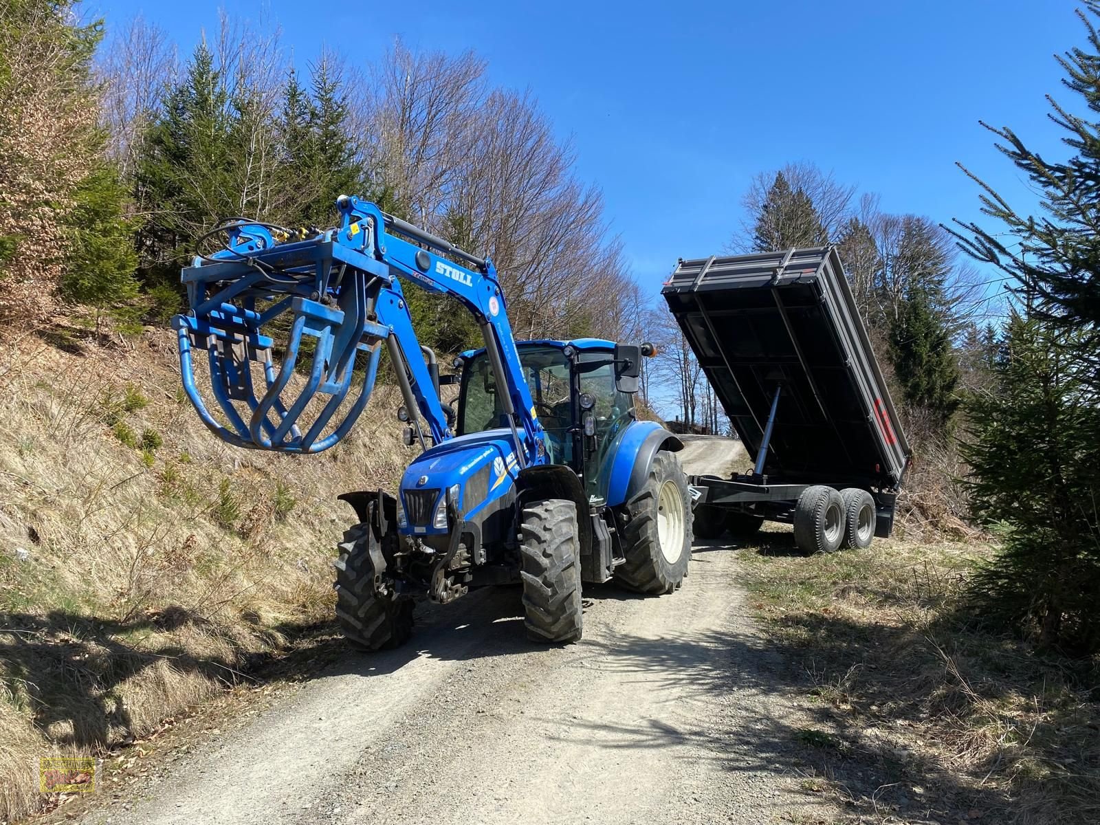 Kipper tip Fliegl TDK 100, Gebrauchtmaschine in Kötschach (Poză 4)