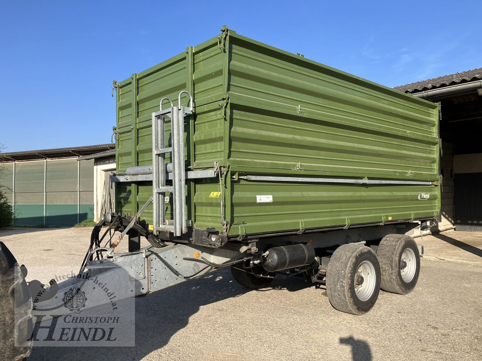 Kipper του τύπου Fliegl TDK 130 FOX, Gebrauchtmaschine σε Stephanshart (Φωτογραφία 11)