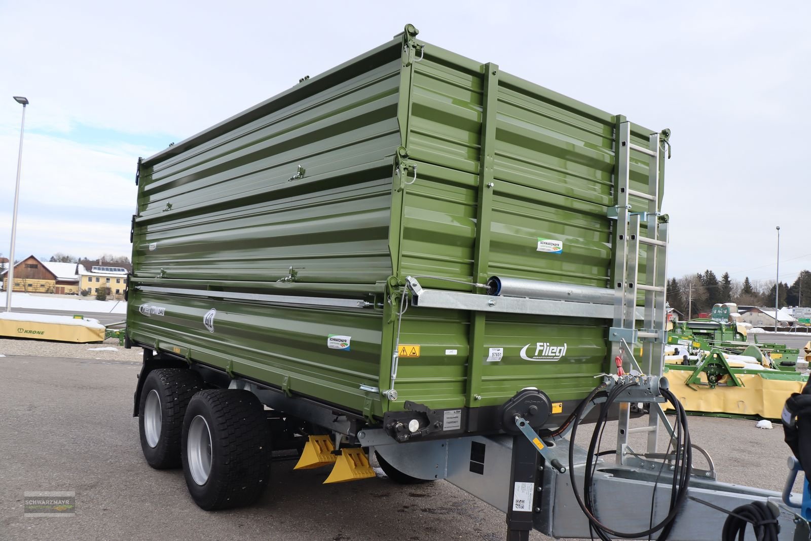 Kipper typu Fliegl TDK 140 FOX 3x600, Neumaschine v Gampern (Obrázek 4)