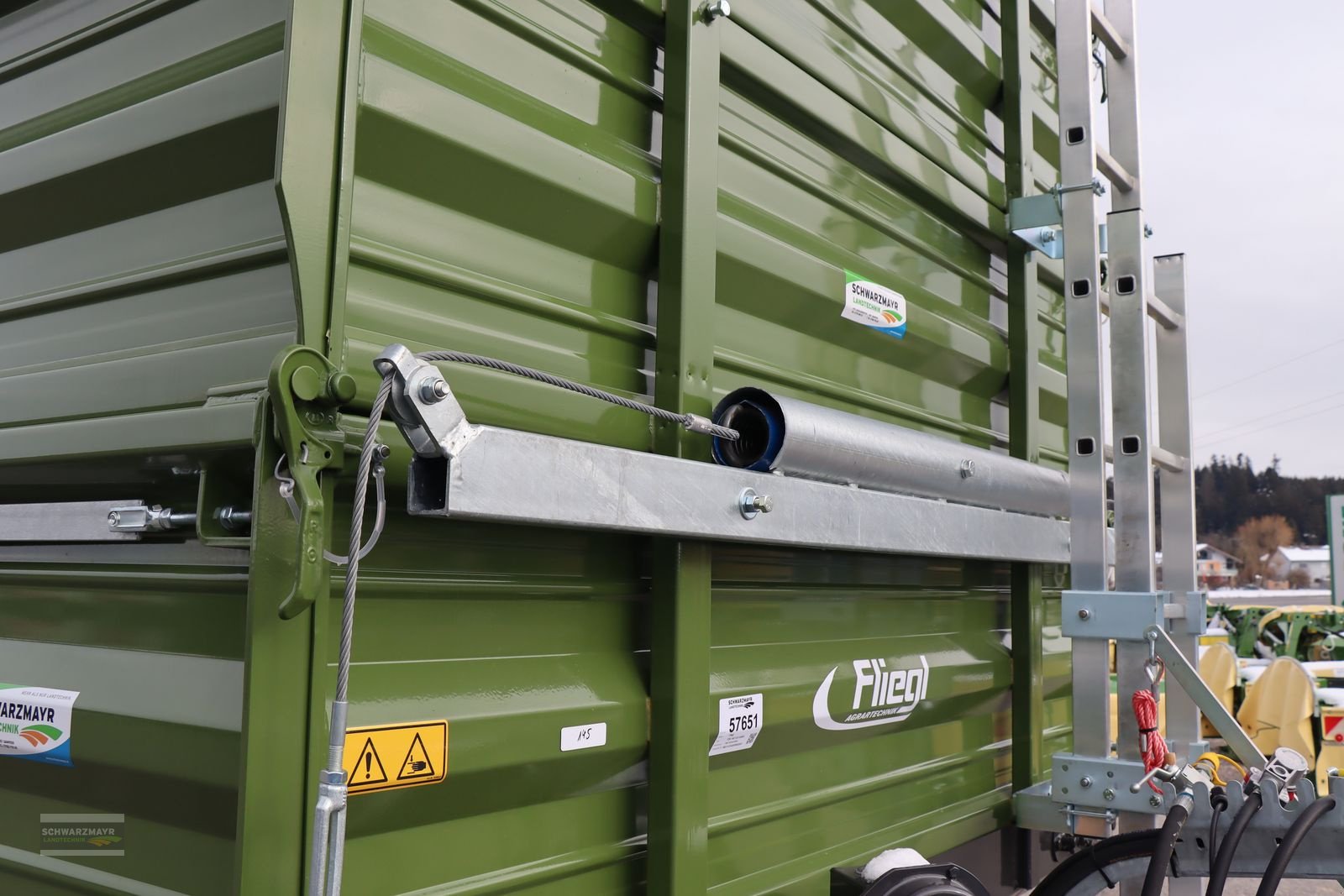 Kipper typu Fliegl TDK 140 FOX 3x600, Neumaschine v Gampern (Obrázek 13)