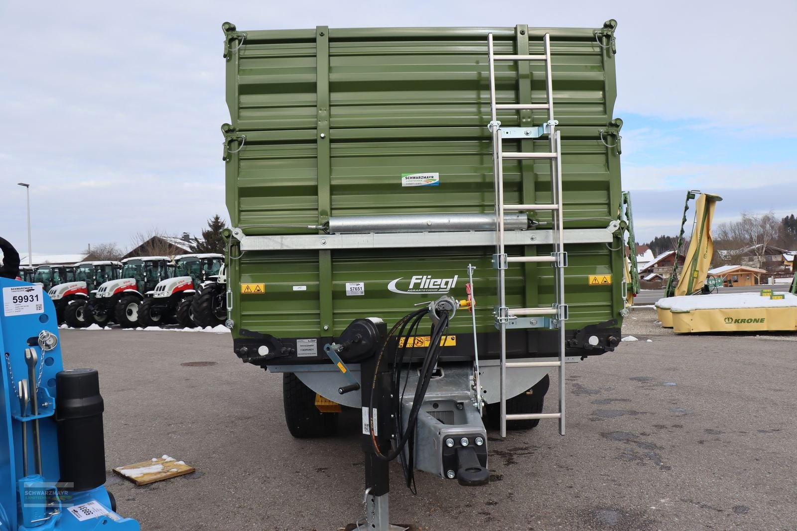 Kipper typu Fliegl TDK 140 FOX 3x600, Neumaschine v Gampern (Obrázek 8)