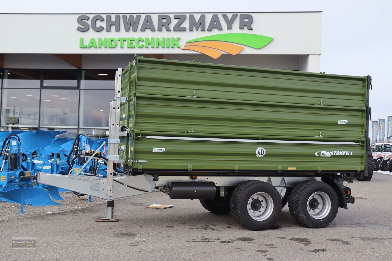 Kipper typu Fliegl TDK 140 FOX 3x600, Neumaschine v Gampern (Obrázek 3)