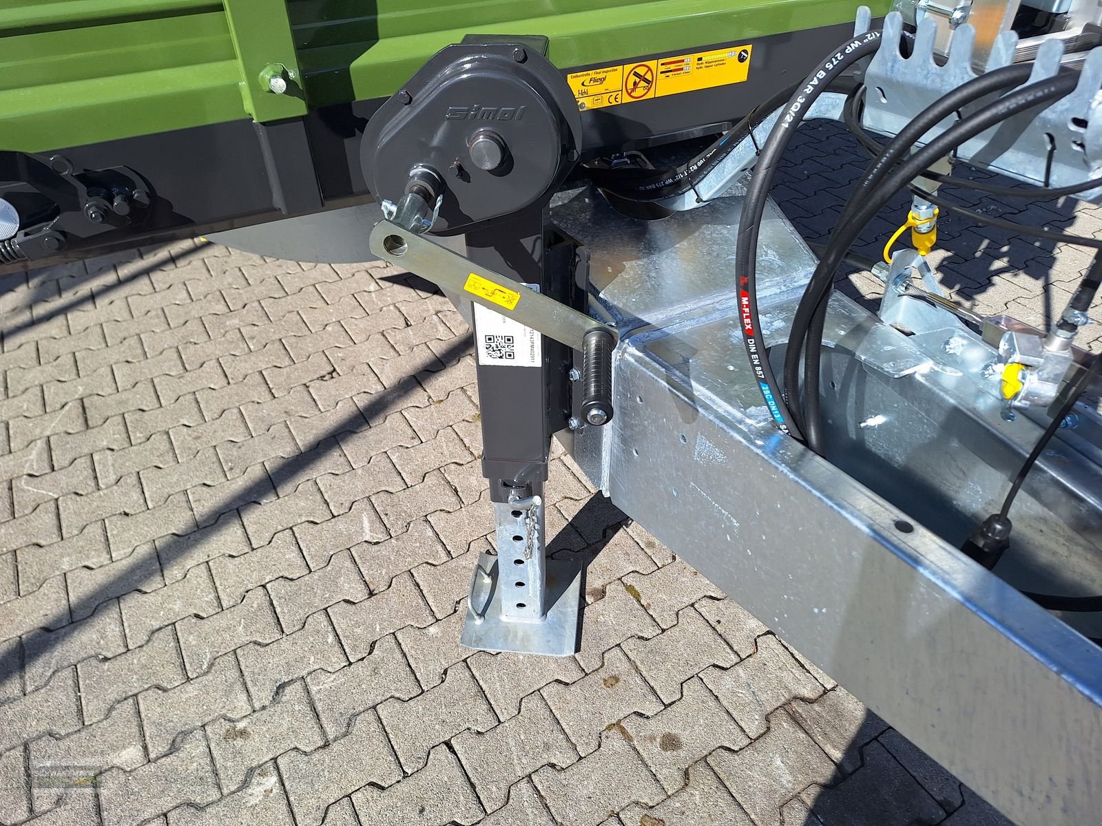 Kipper Türe ait Fliegl TDK 140 FOX, Neumaschine içinde Aurolzmünster (resim 12)