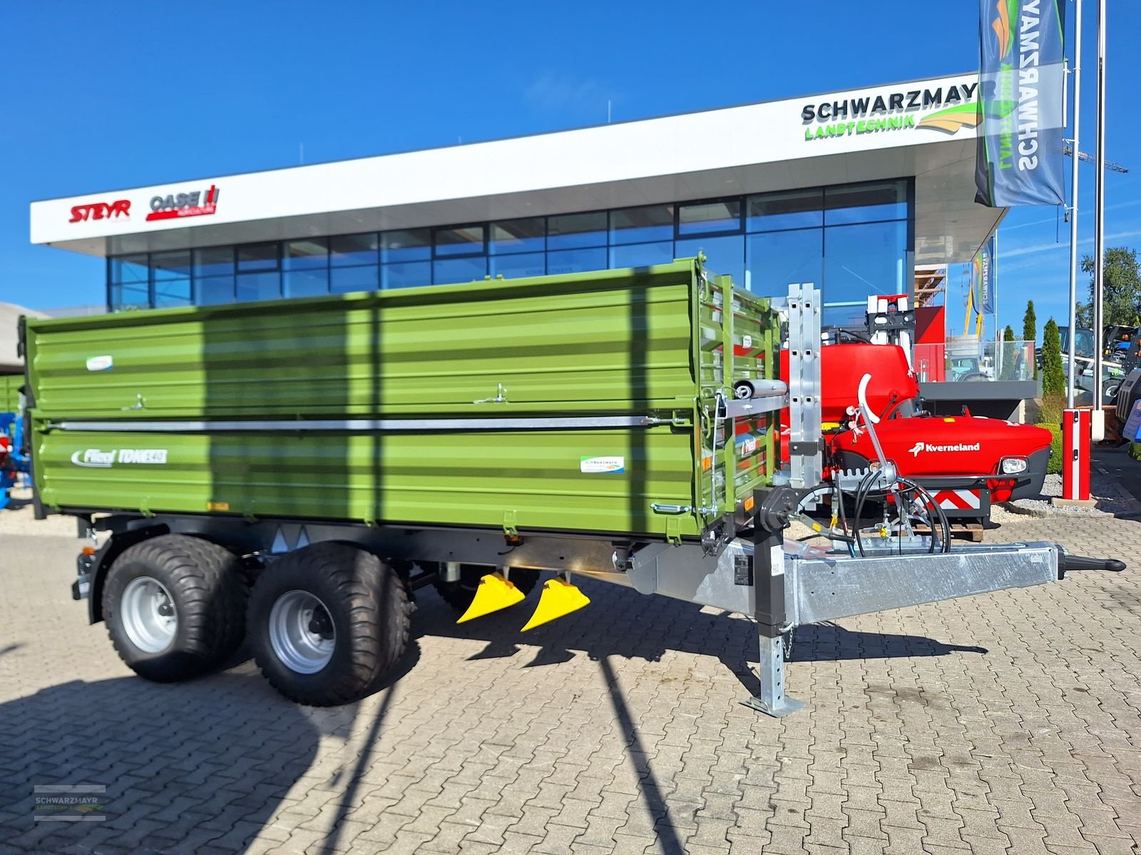 Kipper Türe ait Fliegl TDK 140 FOX, Neumaschine içinde Aurolzmünster (resim 4)