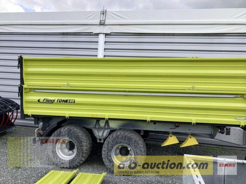 Kipper от тип Fliegl TDK 140 FOX, Gebrauchtmaschine в Altenstadt a.d. Waldnaab (Снимка 3)
