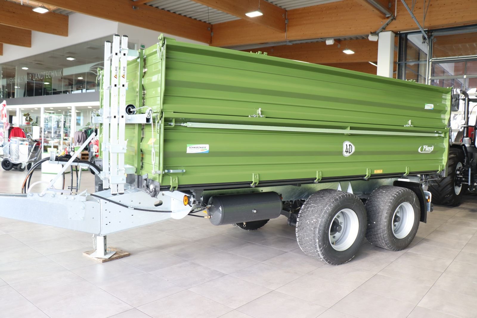 Kipper of the type Fliegl TDK 140 FOX, Neumaschine in Feldkirchen (Picture 7)