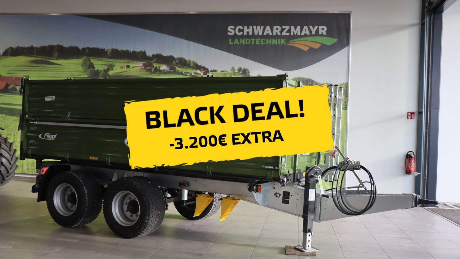 Kipper of the type Fliegl TDK 140 FOX, Neumaschine in Feldkirchen (Picture 2)