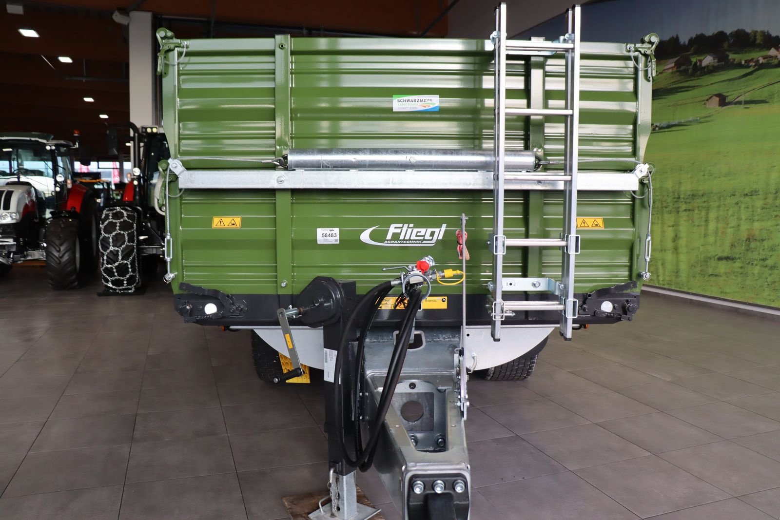 Kipper of the type Fliegl TDK 140 FOX, Neumaschine in Feldkirchen (Picture 9)