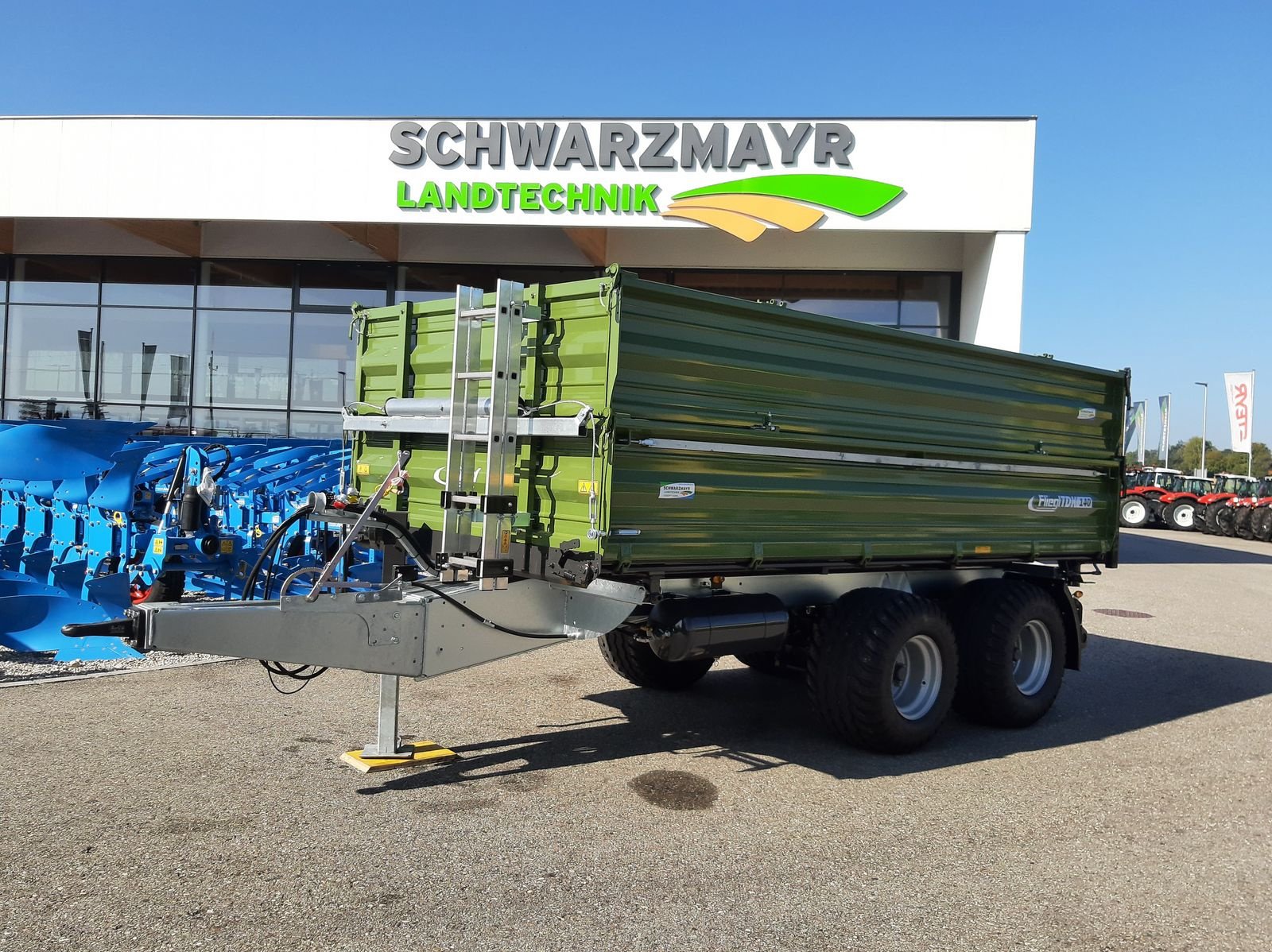 Kipper Türe ait Fliegl TDK 140 FOX, Vorführmaschine içinde Schlitters (resim 2)