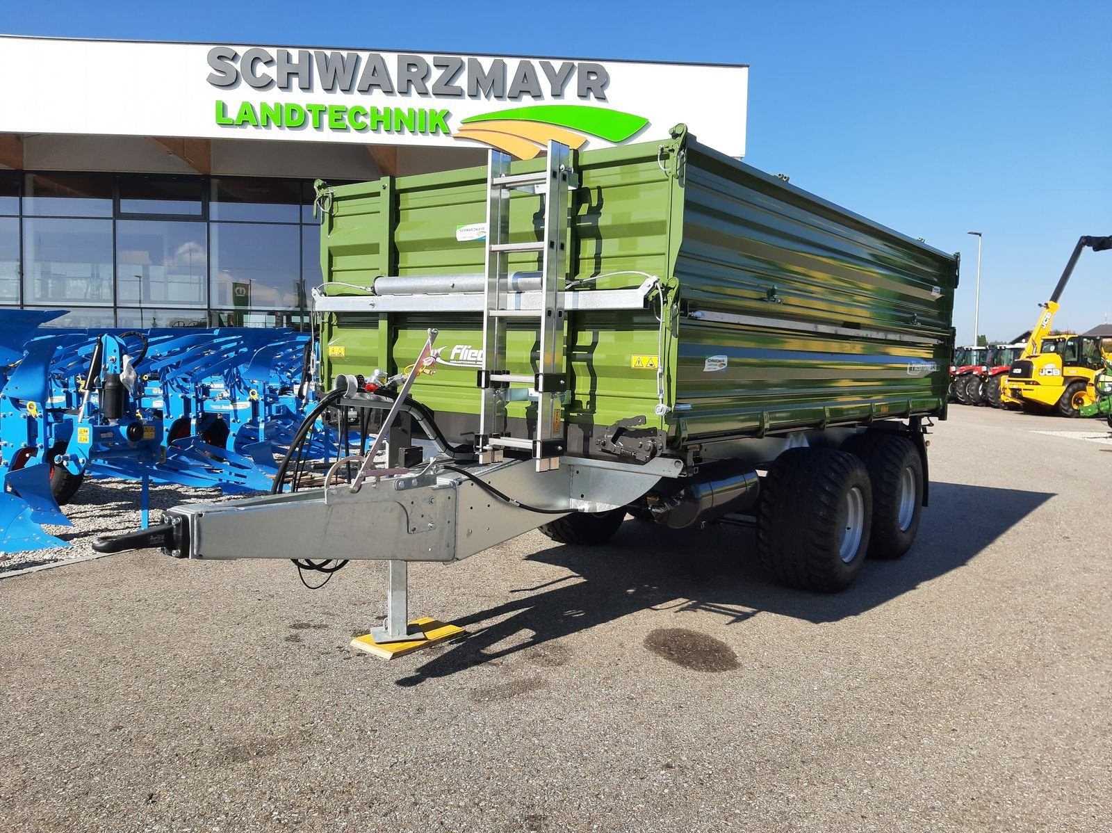 Kipper Türe ait Fliegl TDK 140 FOX, Vorführmaschine içinde Schlitters (resim 3)