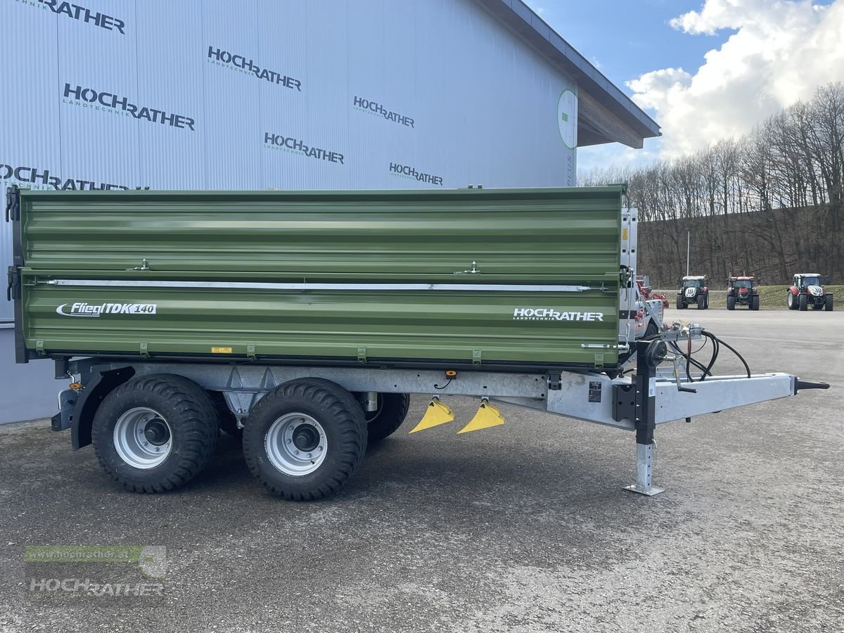 Kipper του τύπου Fliegl TDK 140 Fox, Neumaschine σε Kronstorf (Φωτογραφία 3)