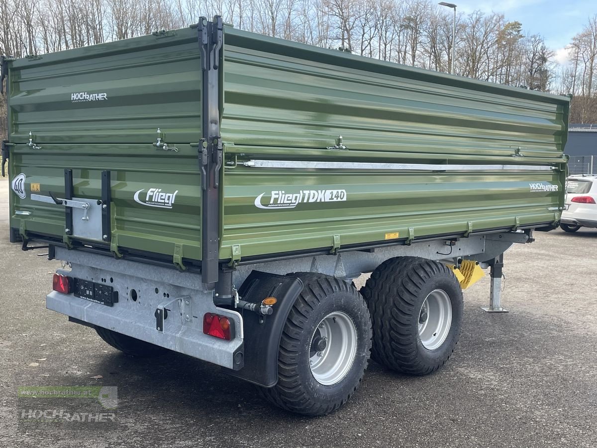 Kipper του τύπου Fliegl TDK 140 Fox, Neumaschine σε Kronstorf (Φωτογραφία 4)