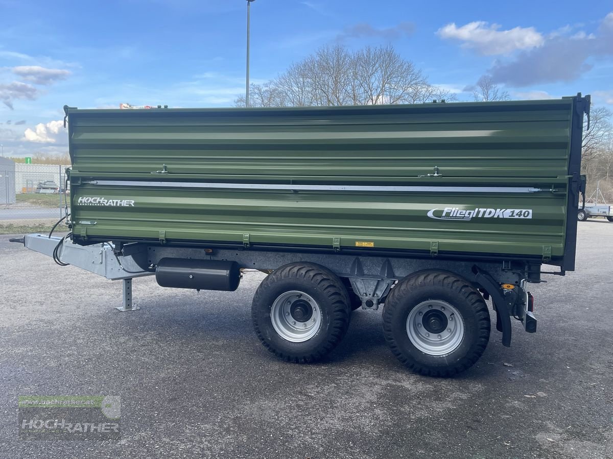 Kipper του τύπου Fliegl TDK 140 Fox, Neumaschine σε Kronstorf (Φωτογραφία 7)