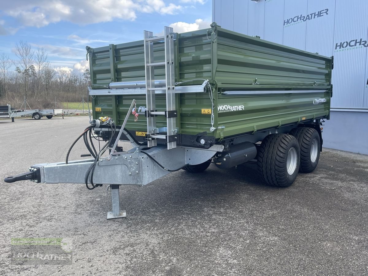 Kipper του τύπου Fliegl TDK 140 Fox, Neumaschine σε Kronstorf (Φωτογραφία 8)