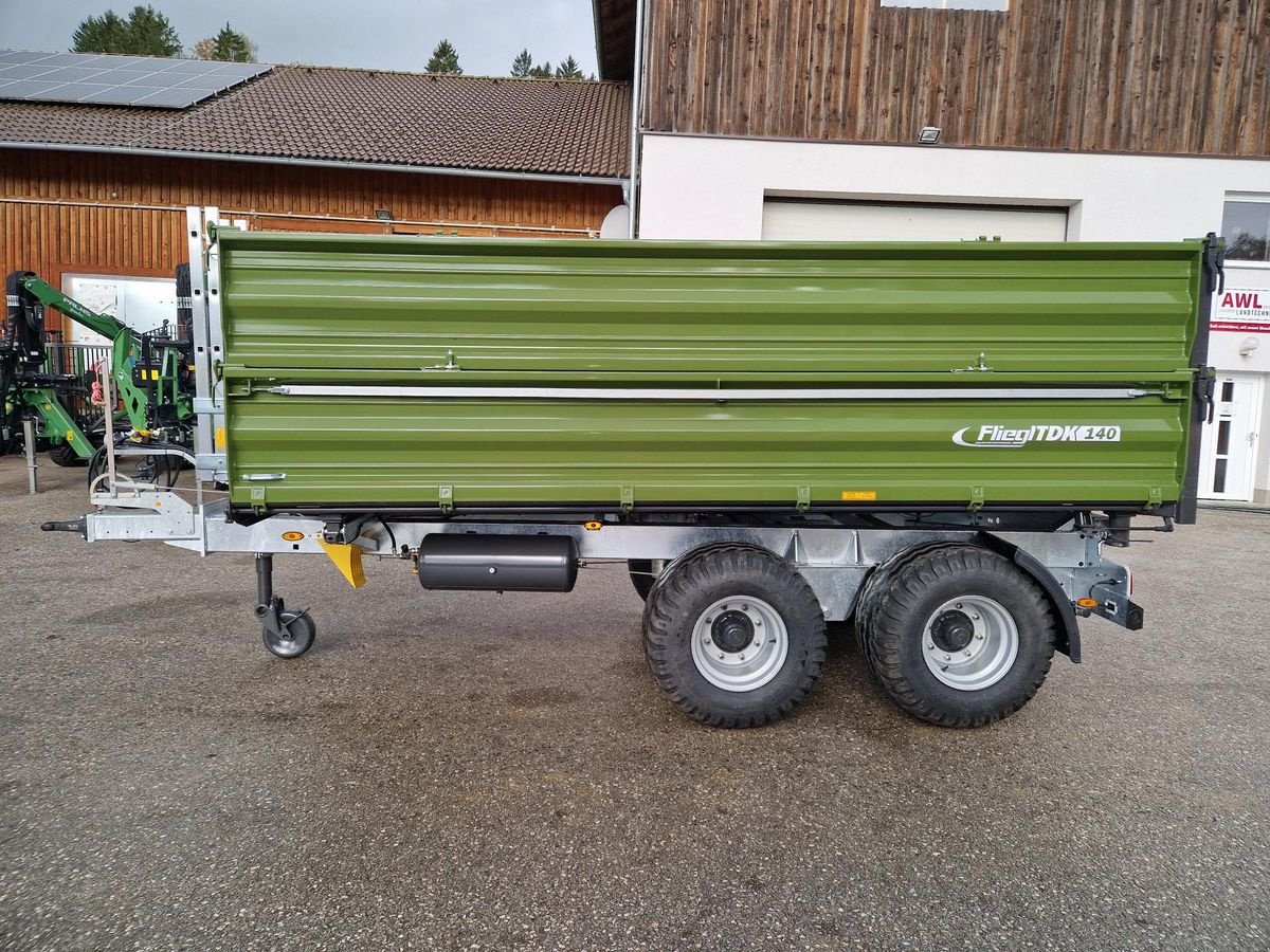Kipper des Typs Fliegl TDK 140 VR FOX, Gebrauchtmaschine in Grünbach (Bild 4)