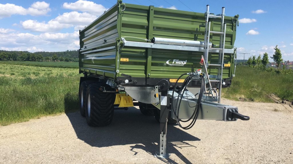 Kipper του τύπου Fliegl TDK 140, Neumaschine σε Rennertshofen (Φωτογραφία 2)