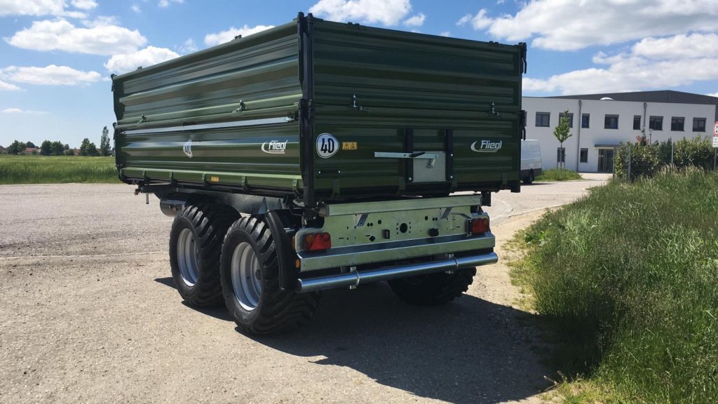 Kipper του τύπου Fliegl TDK 140, Neumaschine σε Rennertshofen (Φωτογραφία 3)