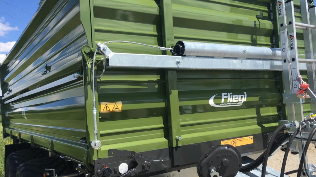 Kipper του τύπου Fliegl TDK 140, Neumaschine σε Rennertshofen (Φωτογραφία 4)