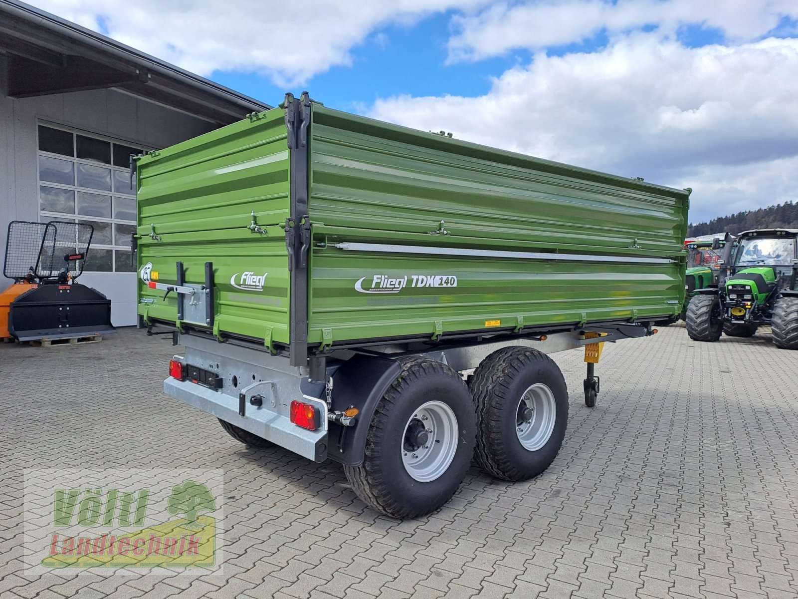 Kipper του τύπου Fliegl TDK 140, Gebrauchtmaschine σε Hutthurm bei Passau (Φωτογραφία 3)