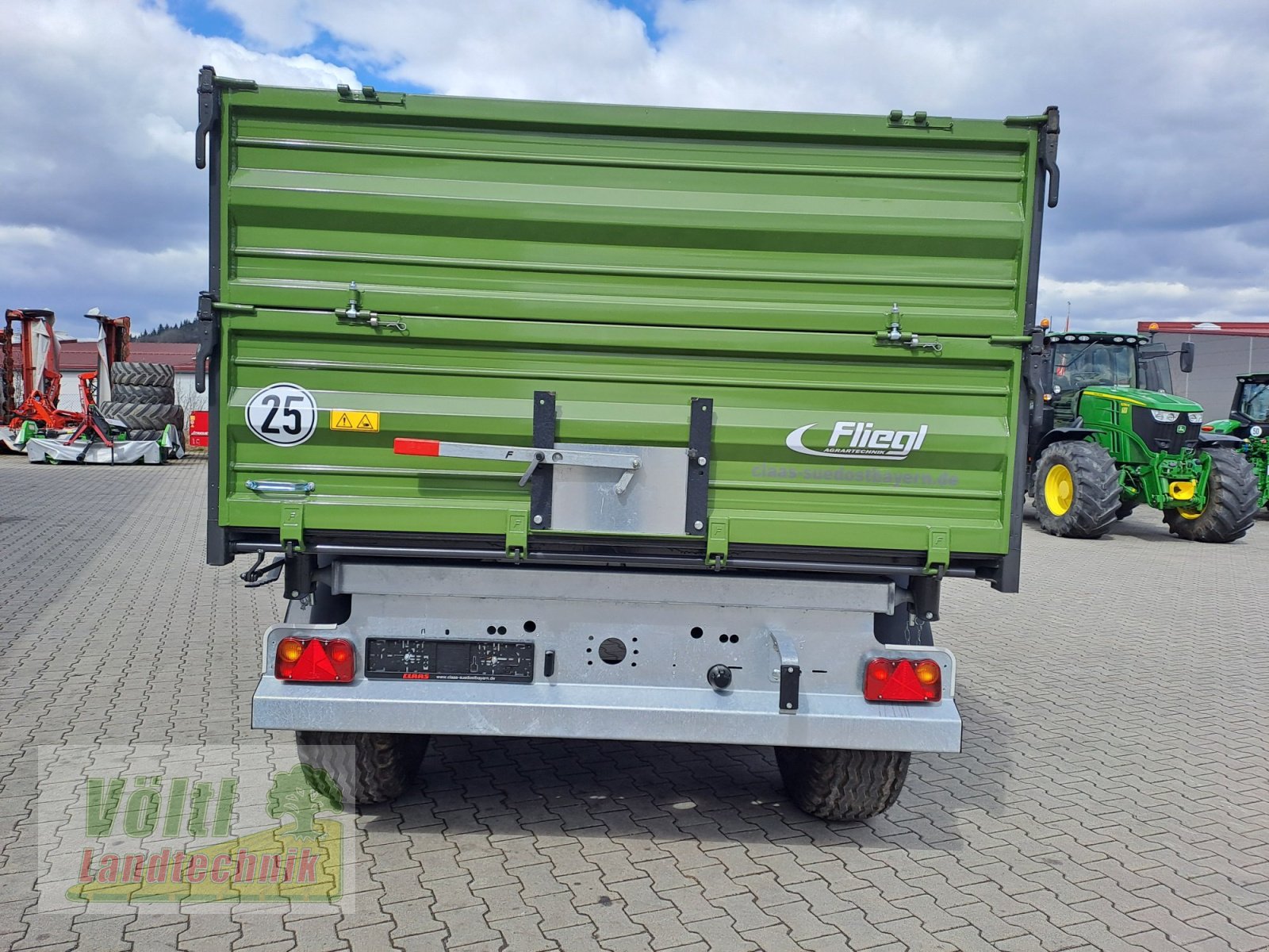 Kipper του τύπου Fliegl TDK 140, Gebrauchtmaschine σε Hutthurm bei Passau (Φωτογραφία 4)