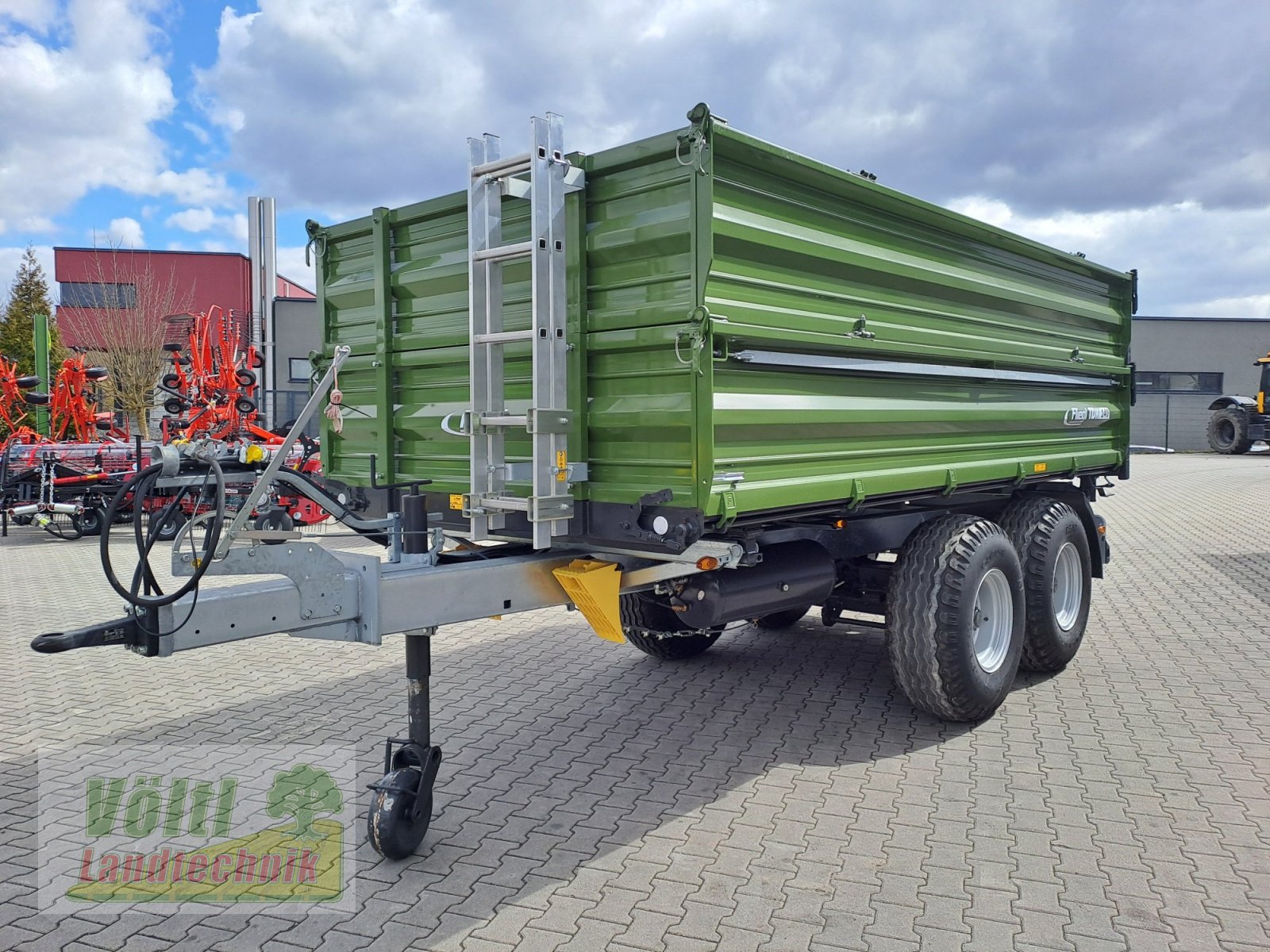 Kipper του τύπου Fliegl TDK 140, Gebrauchtmaschine σε Hutthurm bei Passau (Φωτογραφία 7)