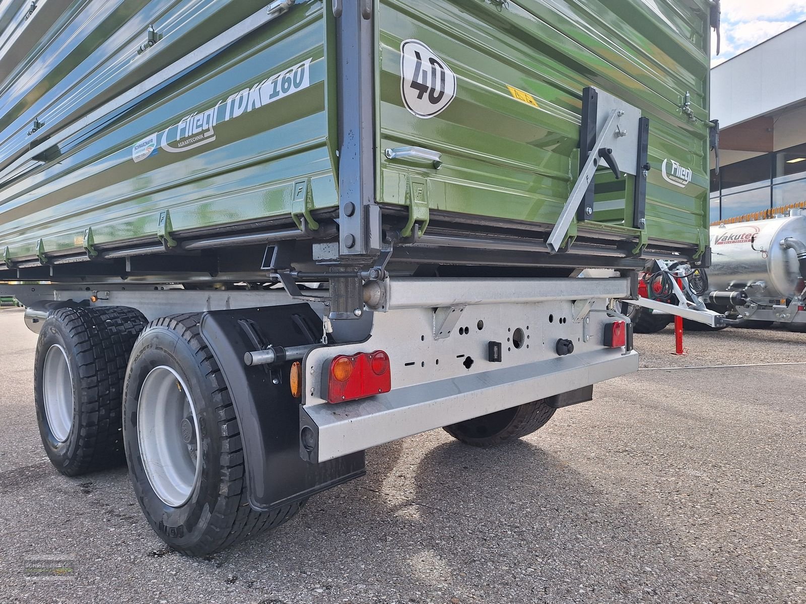 Kipper typu Fliegl TDK 160 3x600, Vorführmaschine v Gampern (Obrázek 15)