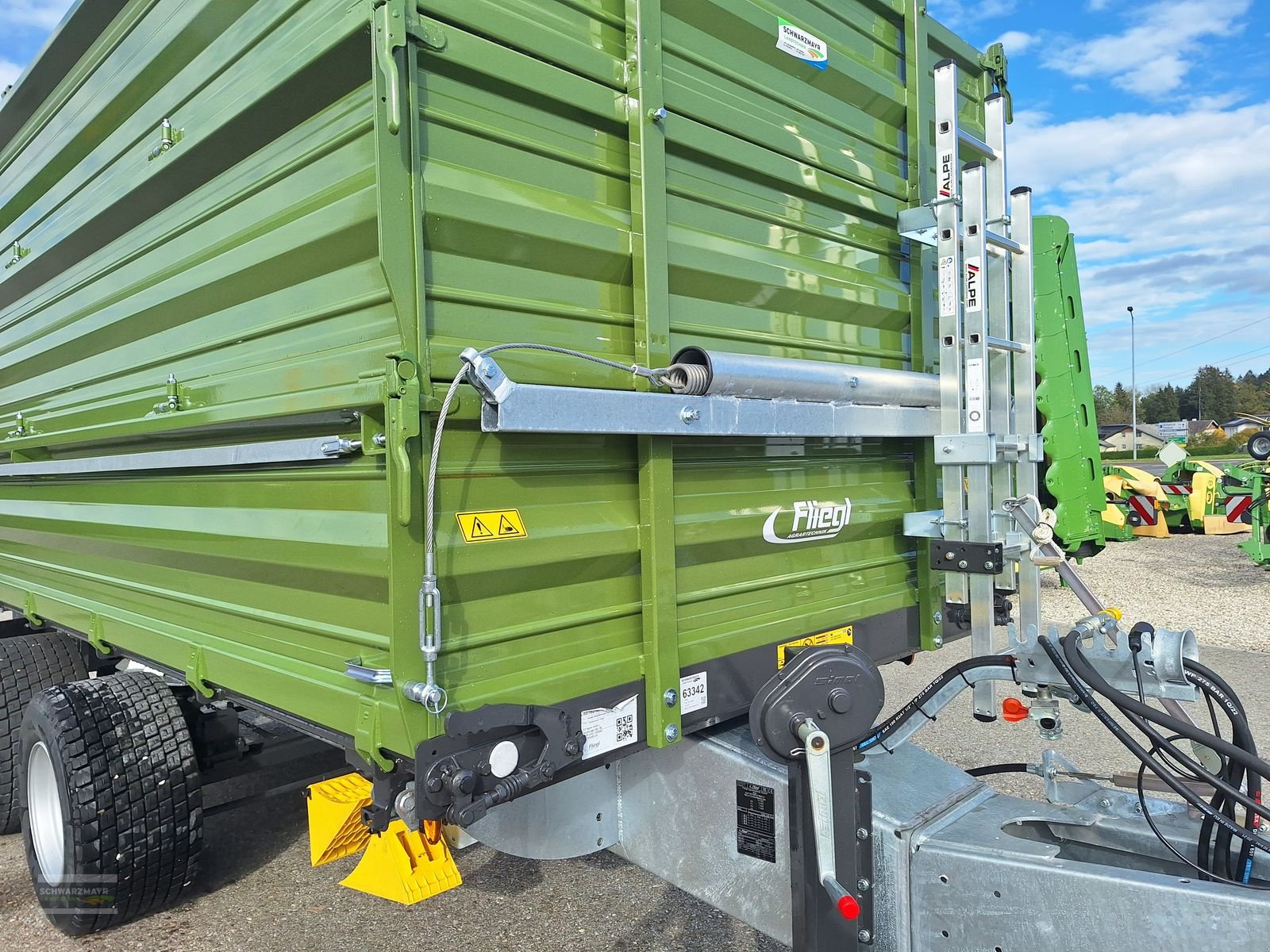 Kipper typu Fliegl TDK 160 3x600, Vorführmaschine v Gampern (Obrázek 12)