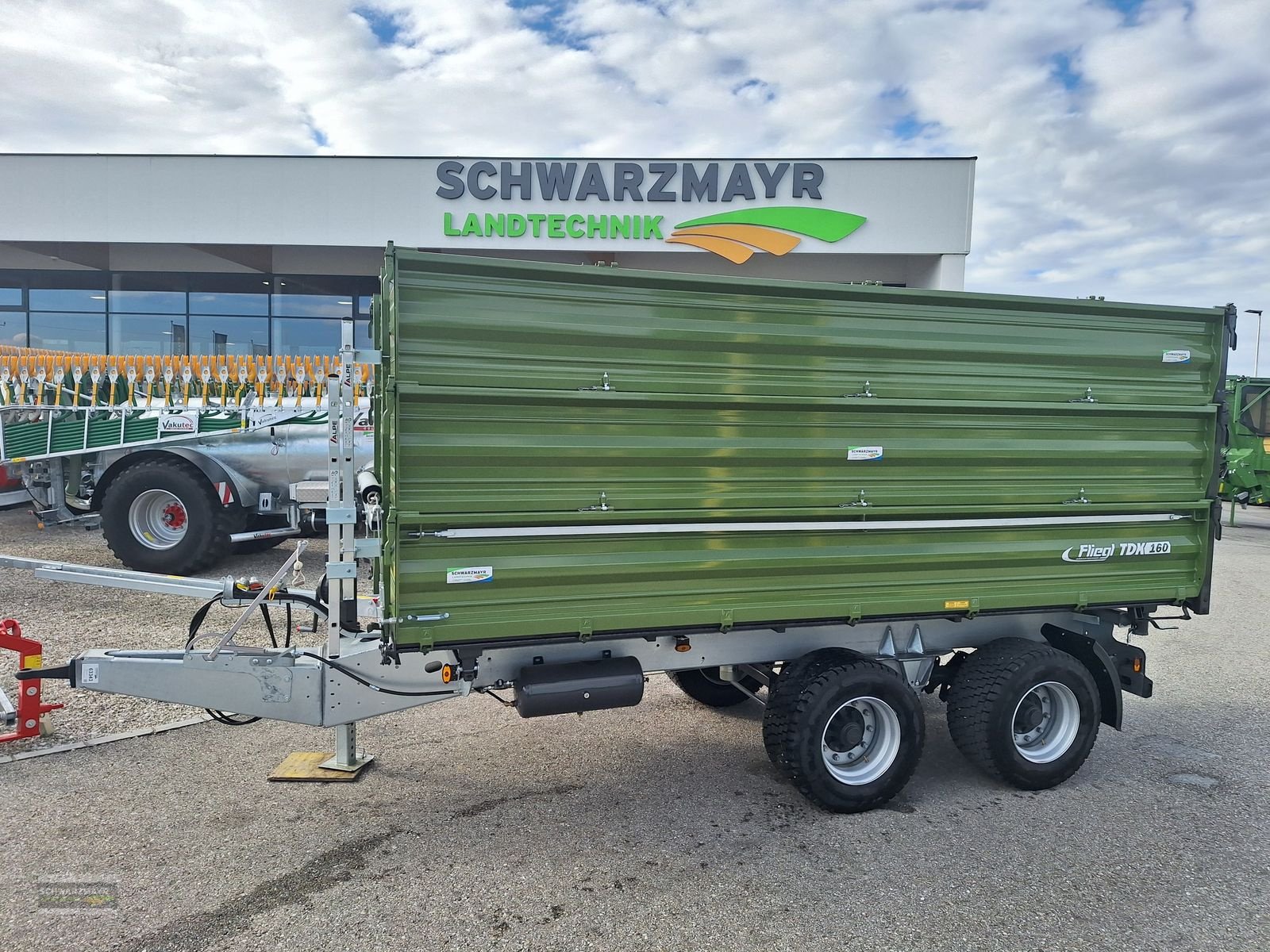 Kipper typu Fliegl TDK 160 3x600, Neumaschine v Gampern (Obrázek 3)